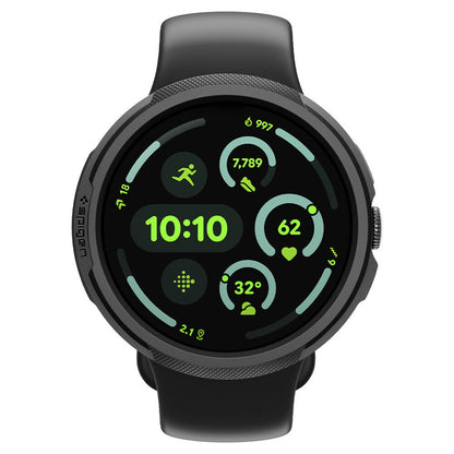 Etui Spigen Liquid Air do Google Pixel Watch 4 41mm, Czarny Mat ACS09483