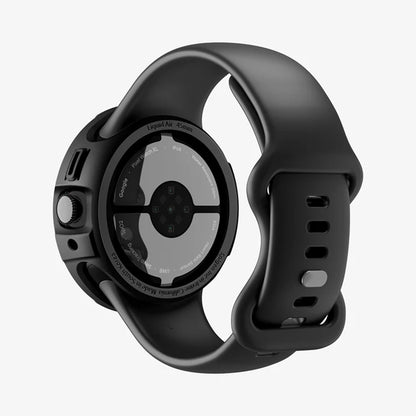 Spigen Liquid Air Case for Google Pixel Watch 4 45mm, Matte Black ACS11222
