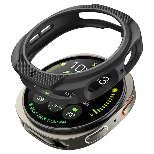 Etui Spigen Liquid Air do Samsung Galaxy Watch8 40mm, Matowe Czarne ACS09840