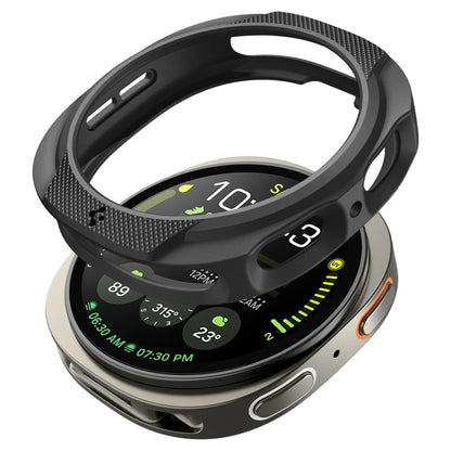 Etui Spigen Liquid Air do Samsung Galaxy Watch8 44mm, czarne matowe ACS09839