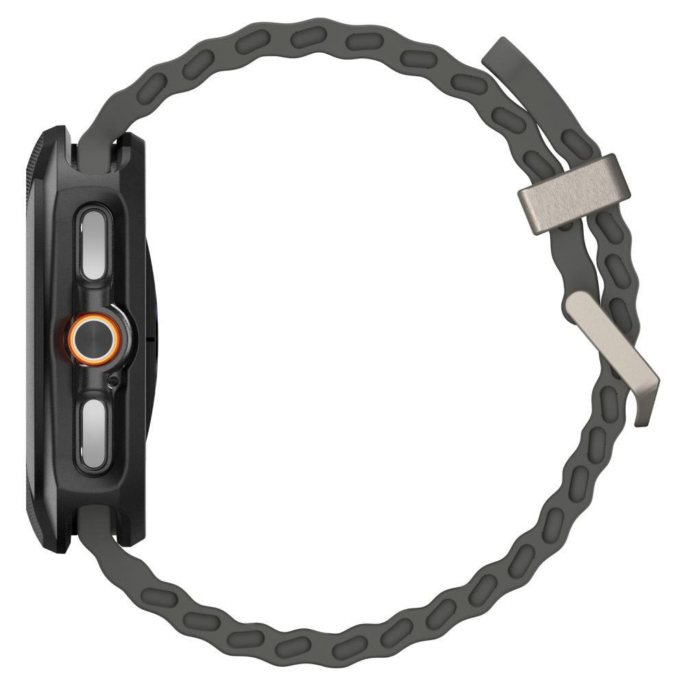 Etui Spigen Liquid Air do Samsung Galaxy Watch8 Classic, Matowe Czarne ACS09841