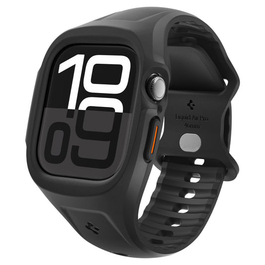 Etui Spigen Liquid Air Pro dla Apple Watch Series 10 / 11 46mm, Matowe Czarne ACS09317