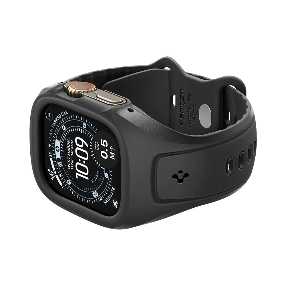 Etui Spigen Liquid Air Pro do Apple Watch Ultra Series, czarne ACS05463