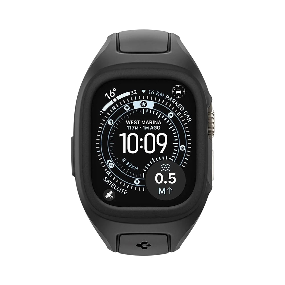 Etui Spigen Liquid Air Pro do Apple Watch Ultra Series, czarne ACS05463