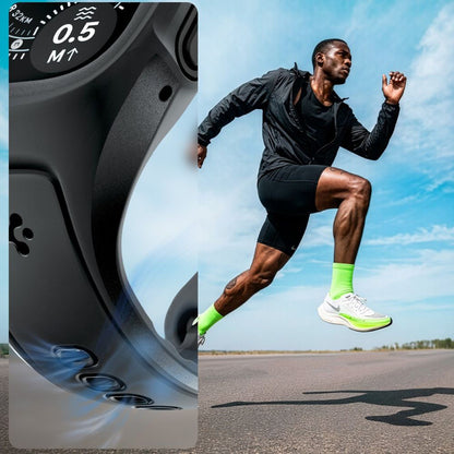 Etui Spigen Liquid Air Pro z ochroną ekranu do Apple Watch Ultra Series, matowa czarna ACS11416
