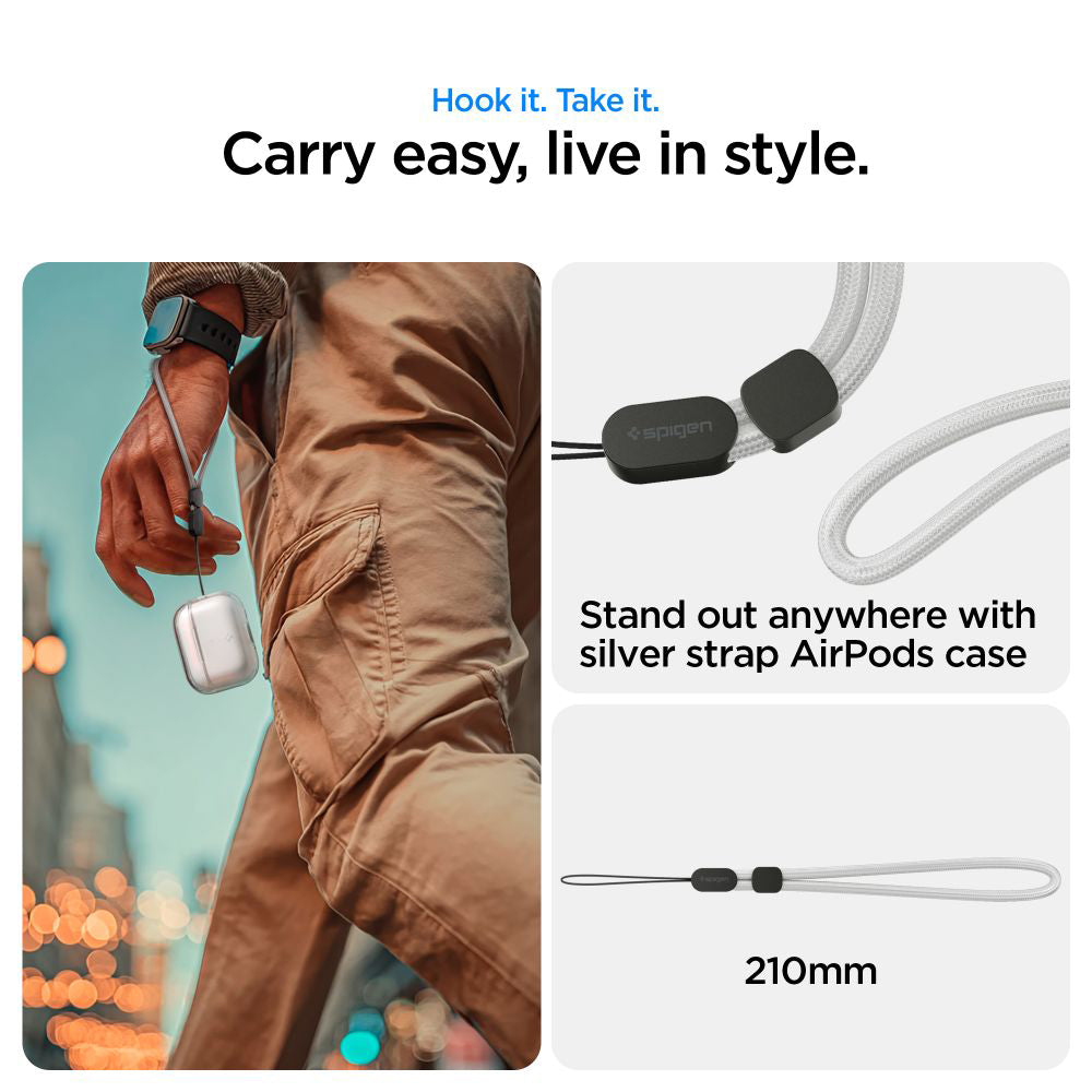 Etui Spigen Liquid Crystal dla Apple AirPods Pro 3, Przezroczyste ACS10019
