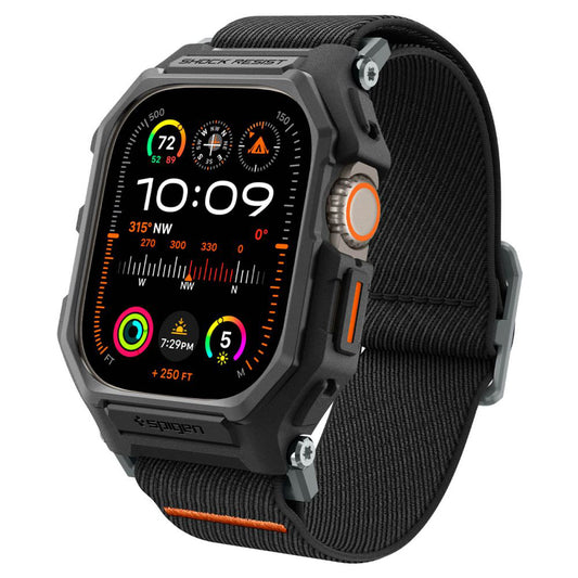 Etui Spigen Lite Fit Pro do Apple Watch Ultra Series, czarne matowe ACS07104