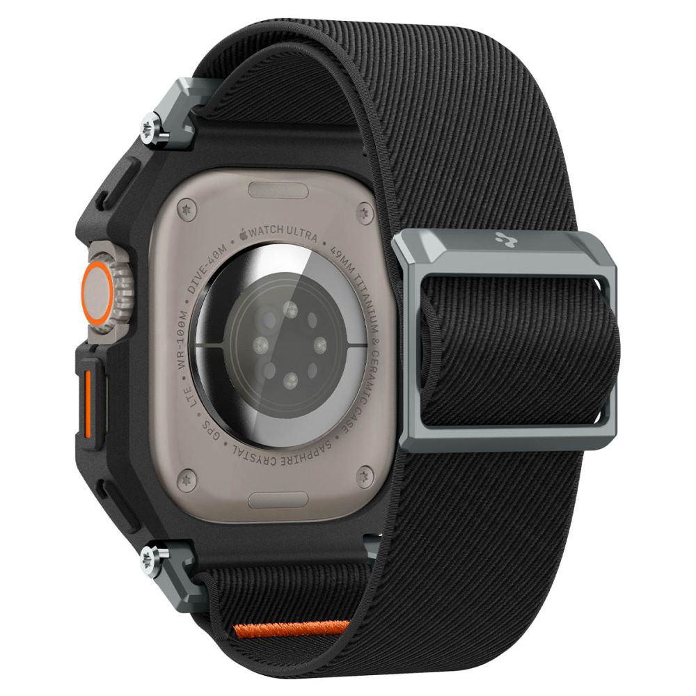 Etui Spigen Lite Fit Pro do Apple Watch Ultra Series, czarne matowe ACS07104