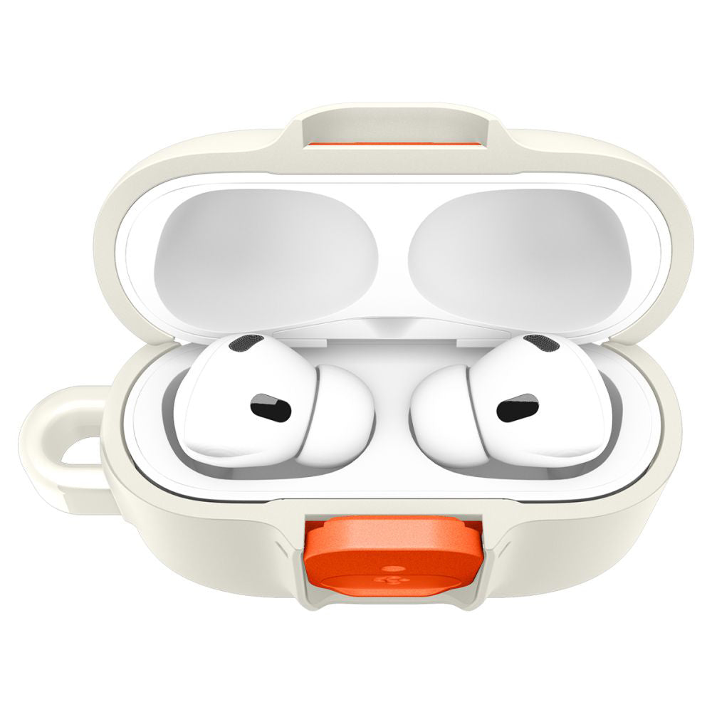 Etui Spigen Nano Pop dla Apple AirPods Pro 3, Beż Pomarańczowy ACS10134