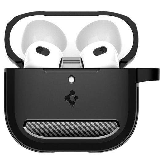 Etui Spigen Rugged Armor dla Apple AirPods 4, Matowe Czarne