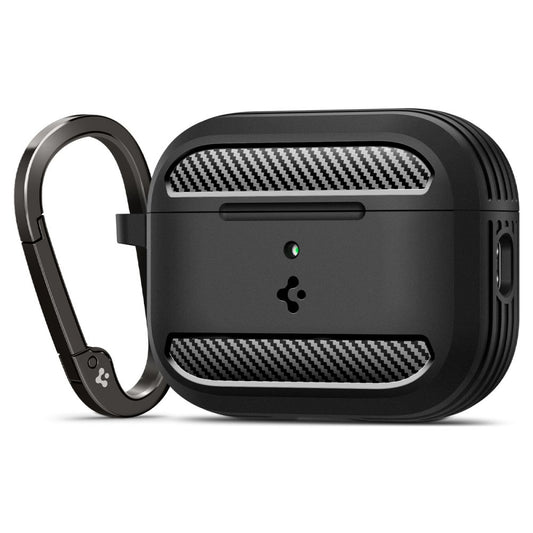 Etui Spigen Rugged Armor dla Apple AirPods Pro 3, Matowe Czarne ACS09822