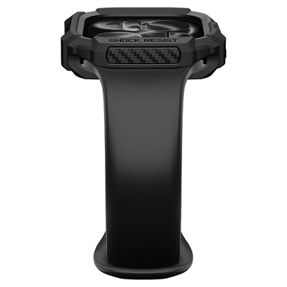 Spigen Rugged Armor Case for Apple Watch Series 12 42mm, Matte Black ACS11877