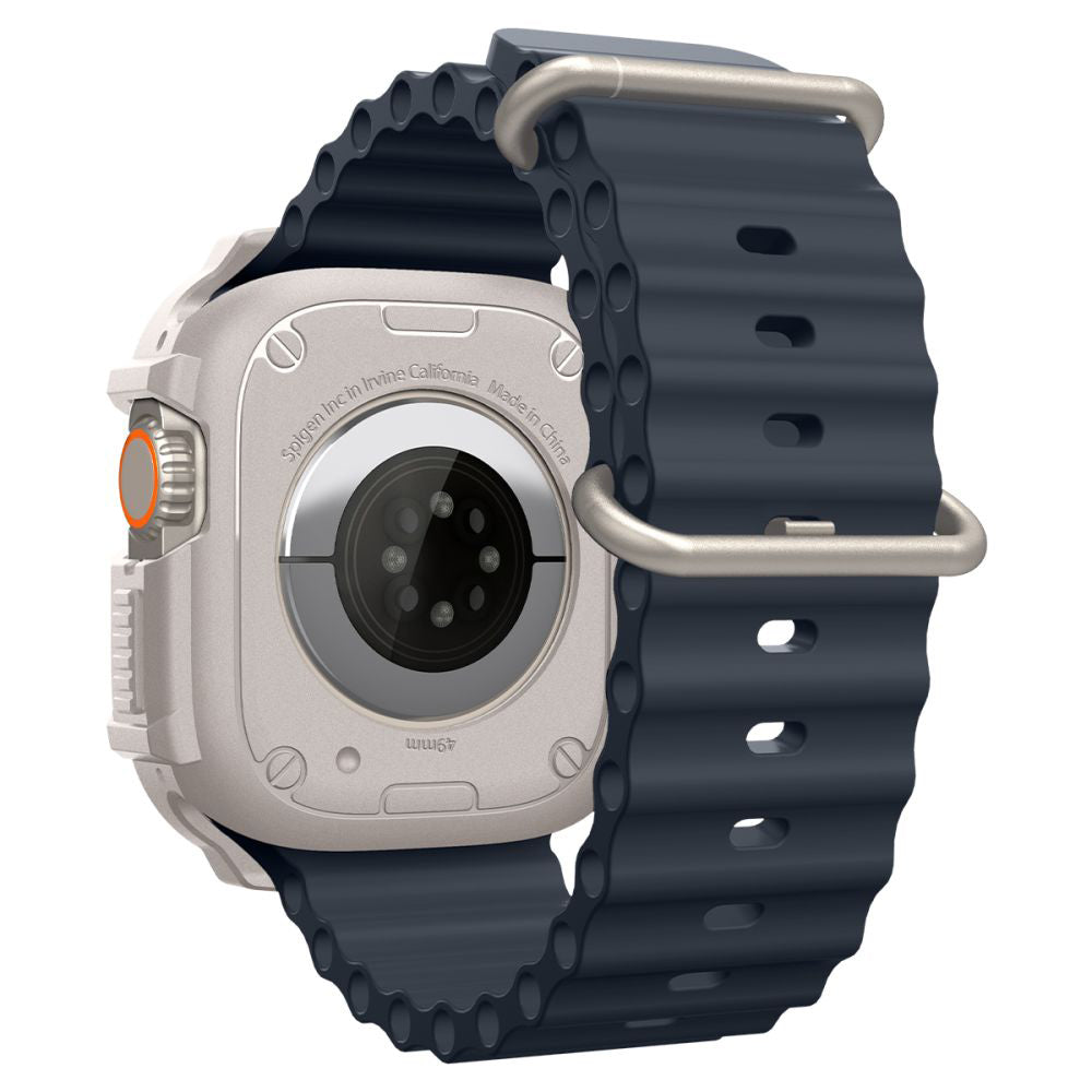 Obudowa Spigen Rugged Armor dla Apple Watch Ultra Series, Beżowy ACS07381