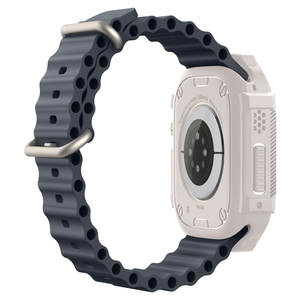 Obudowa Spigen Rugged Armor dla Apple Watch Ultra Series, Beżowy ACS07381