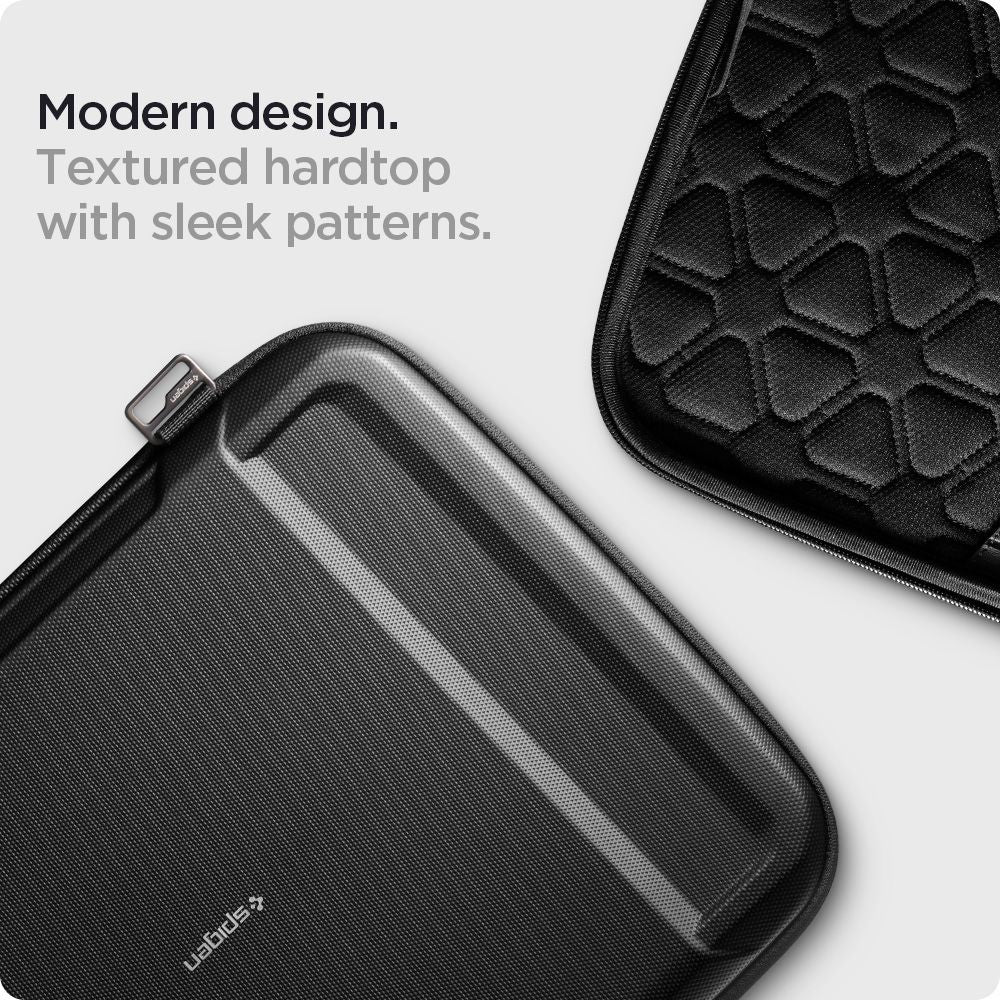 Etui Spigen Rugged Armor na laptopa 13 cali - 14 cali, czarne AFA04270