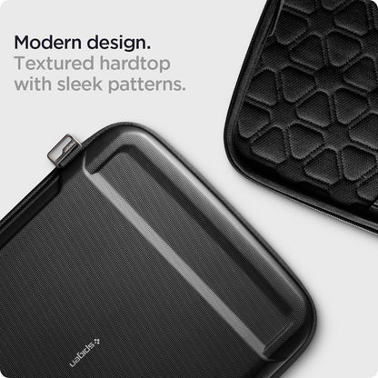 Etui Spigen Rugged Armor na laptopa 13 cali - 14 cali, czarne AFA04270
