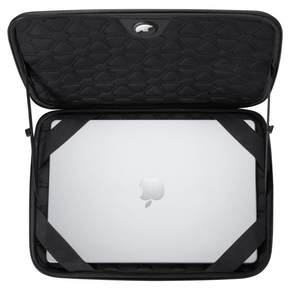 Etui Spigen Rugged Armor na laptopa 13 cali - 14 cali, czarne AFA04270