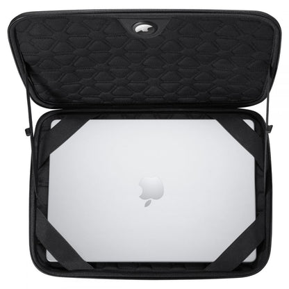 Etui Spigen Rugged Armor na laptopa 13 cali - 14 cali, czarne AFA04270