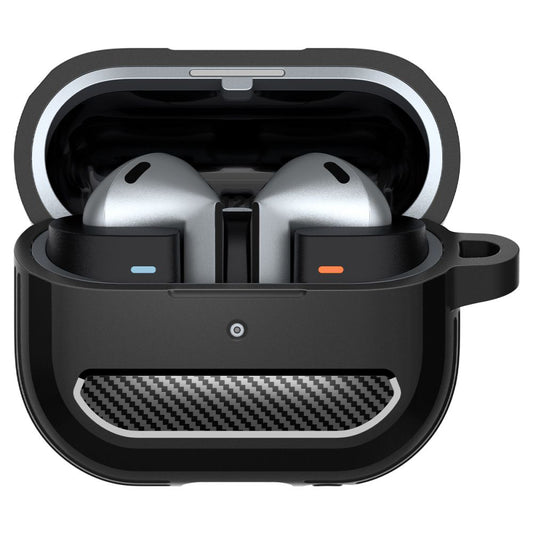 Etui Spigen Rugged Armor dla Samsung Galaxy Buds3 FE / Buds3 Pro / Buds3, Czarne ACS08330