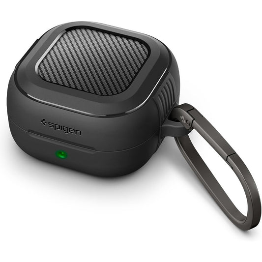 Etui Spigen Rugged Armor dla Samsung Galaxy Buds4 / Buds4 Pro, Matowe Czarne ACS11200