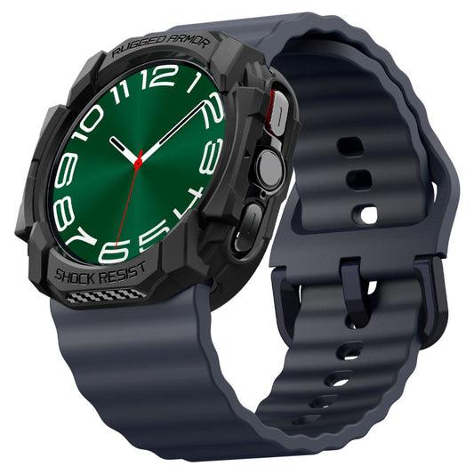 Etui Spigen Rugged Armor dla Samsung Galaxy Watch Ultra, Czarne