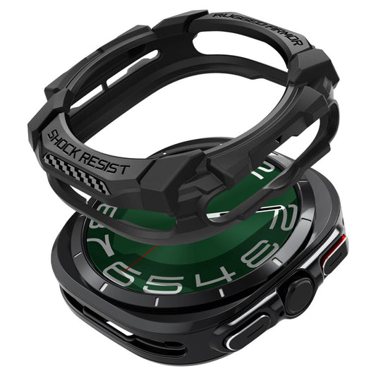 Etui Spigen Rugged Armor dla Samsung Galaxy Watch Ultra, Czarne
