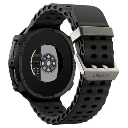 Etui Spigen Rugged Armor do Samsung Galaxy Watch8 44mm, Czarny Mat ACS10006
