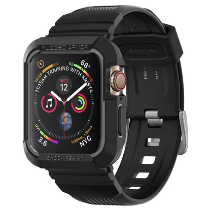 Spigen Rugged Armor Pro Case for Apple Watch 44mm Series, Black 062CS25324