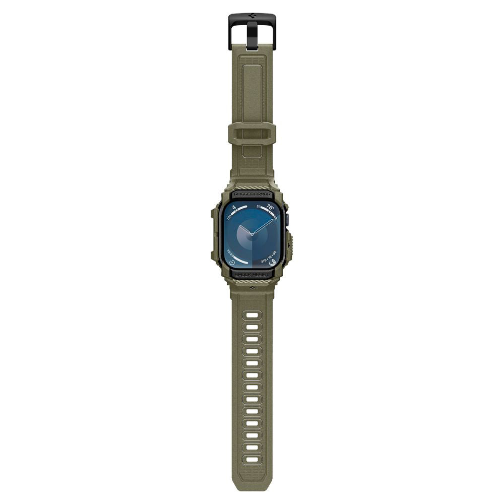 Etui Spigen Rugged Armor Pro dla Apple Watch Series 10 46mm, Kaki ACS08608