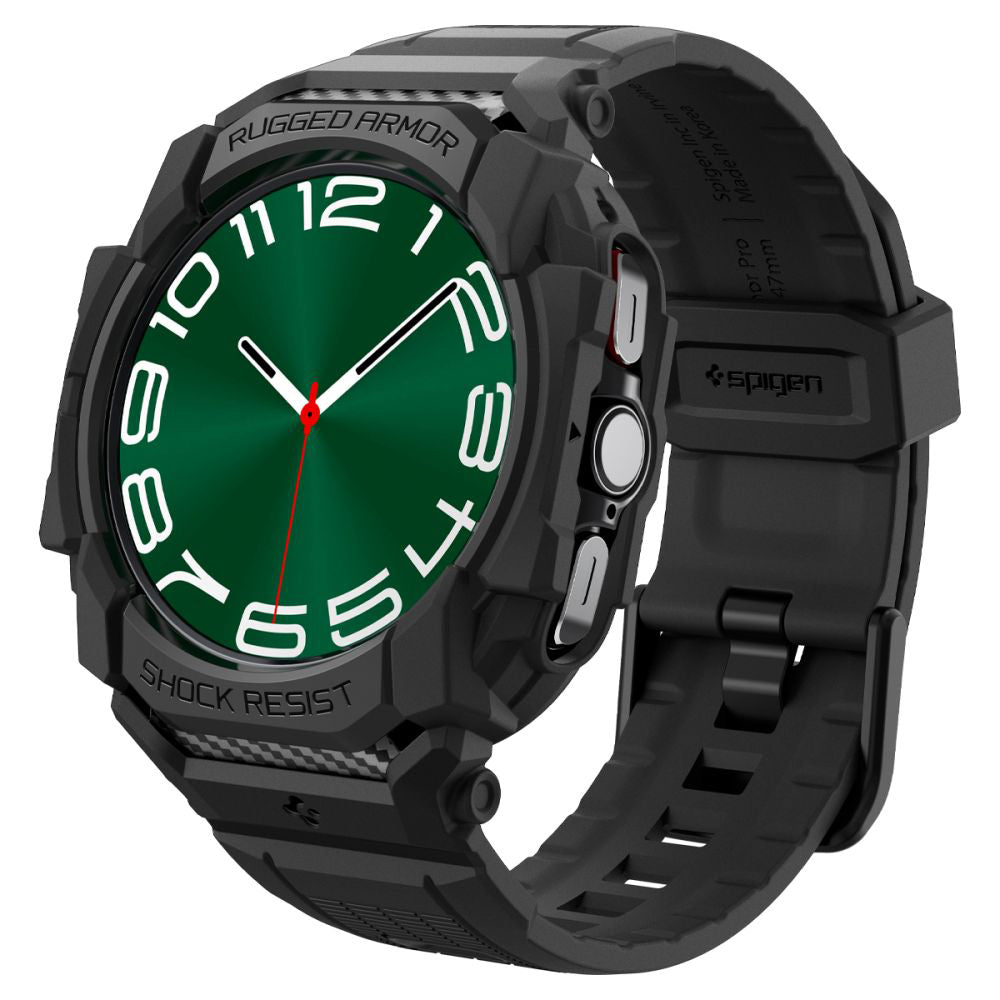 Etui Spigen Rugged Armor Pro do Samsung Galaxy Watch Ultra, czarne ACS08427