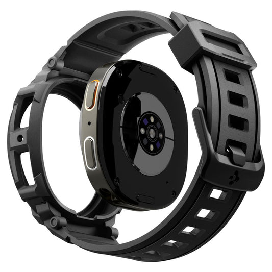 Etui Spigen Rugged Armor Pro dla Samsung Galaxy Watch8 40mm, Matowe Czarne ACS10005