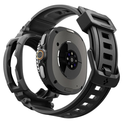 Obudowa Spigen Rugged Armor Pro dla Samsung Galaxy Watch8 Classic, Matowa Czarna ACS10013