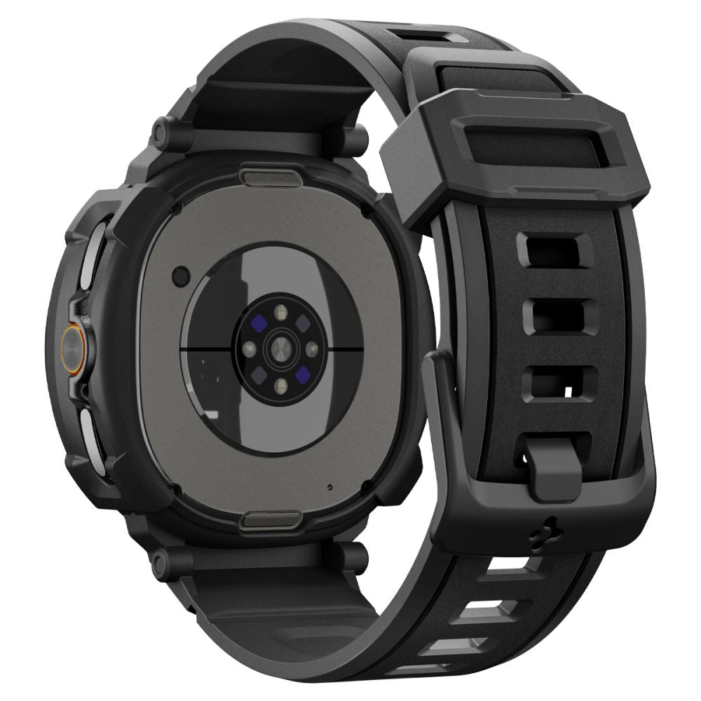 Obudowa Spigen Rugged Armor Pro dla Samsung Galaxy Watch8 Classic, Matowa Czarna ACS10013