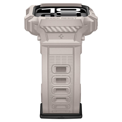 Etui Spigen Rugged Armor Pro V2 dla Apple Watch Series 10 / 11 46mm, Beżowe ACS10506