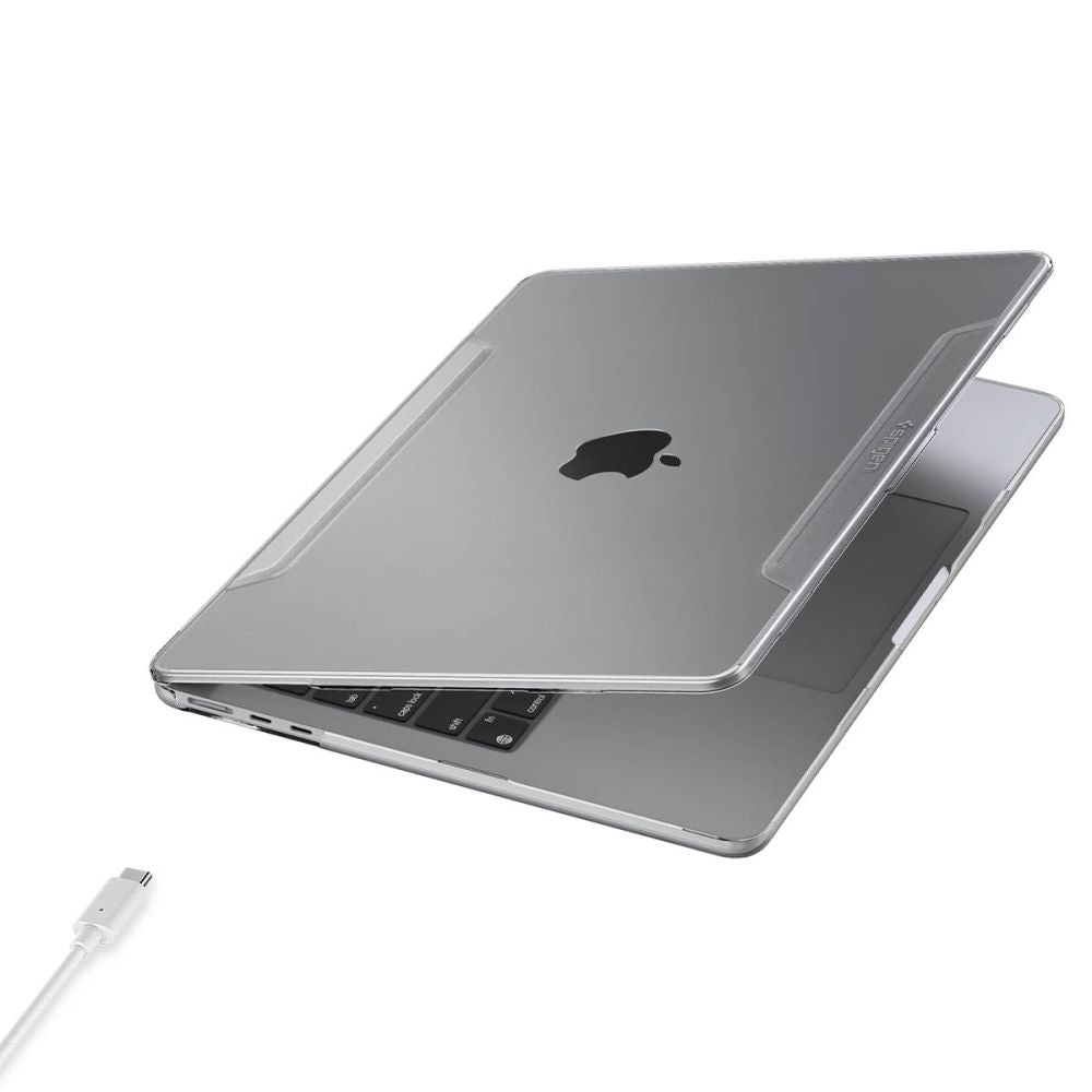 Etui Spigen Thin Fit do Apple MacBook Air 13 cali (2026) / (2025) / (2024) / (2022), Przezroczyste ACS05271