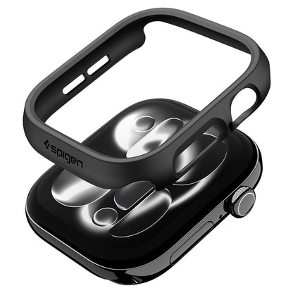 Etui Spigen Thin Fit do Apple Watch 12 42mm, czarne ACS11880