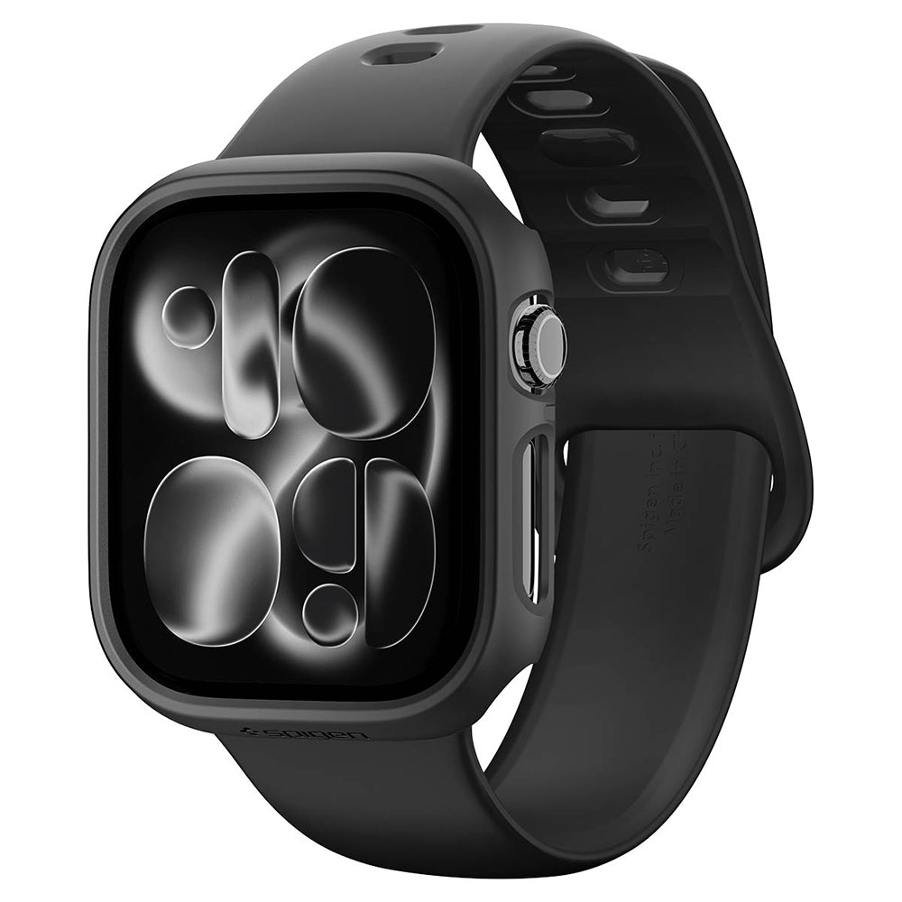 Etui Spigen Thin Fit do Apple Watch 12 42mm, czarne ACS11880