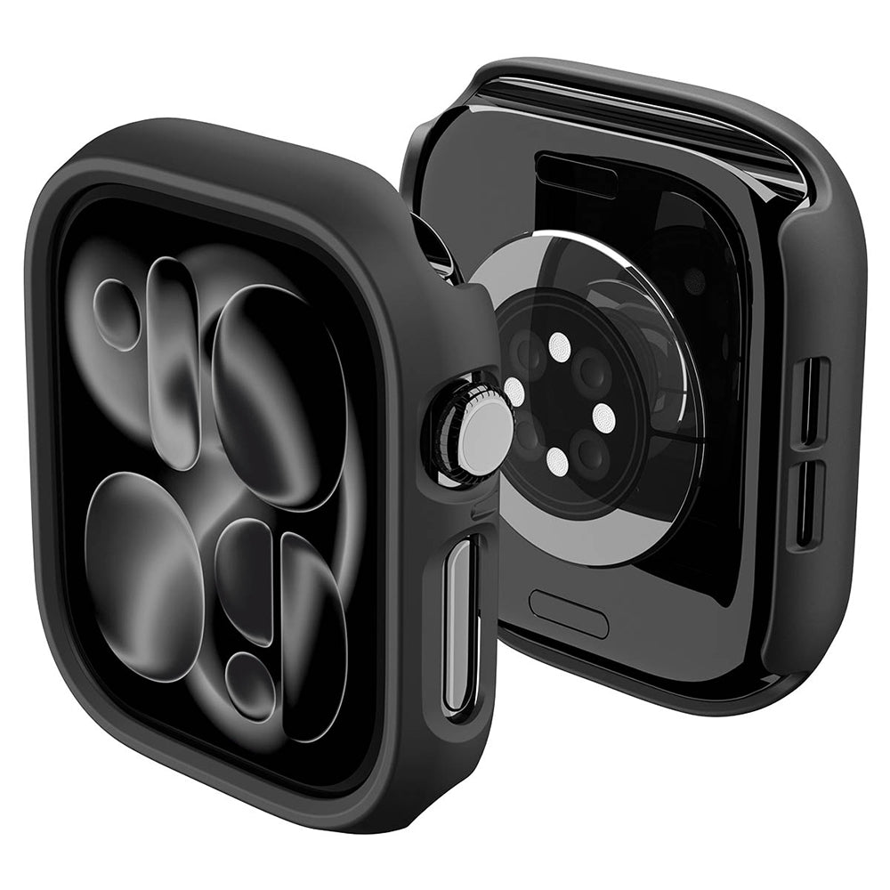 Spigen Thin Fit Case for Apple Watch 12 46mm, Black ACS11890