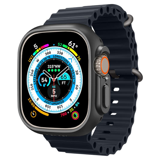 Etui Spigen Thin Fit dla Apple Watch Ultra Series, Czarne ACS05458