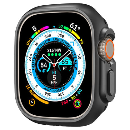 Etui Spigen Thin Fit dla Apple Watch Ultra Series, Czarne ACS05458