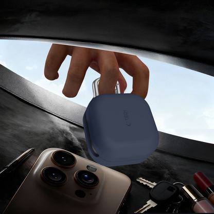 Tech-Protect Silicone Hook Case for Samsung Galaxy Buds4 / Buds4 Pro, Black