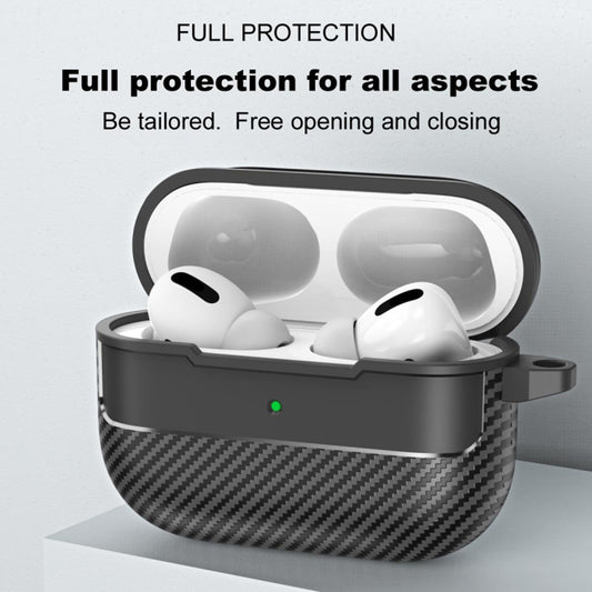 Etui Techsuit CarbonFiber do Apple AirPods Pro 3, Czarne