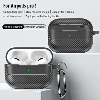 Etui Techsuit CarbonFiber do Apple AirPods Pro 3, Czarne