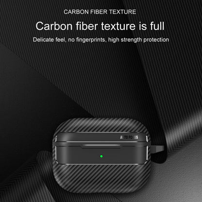 Etui Techsuit CarbonFiber do Apple AirPods Pro 3, Czarne