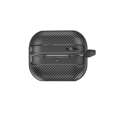 Etui Techsuit CarbonFiber do Samsung Galaxy Buds3 FE / Buds3 Pro / Buds3, czarne