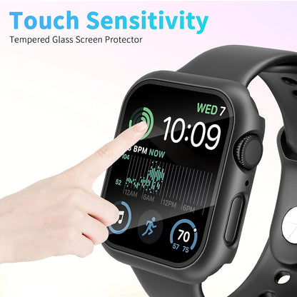 Techsuit Defense360 Pro Case for Apple Watch 40mm Series, Black