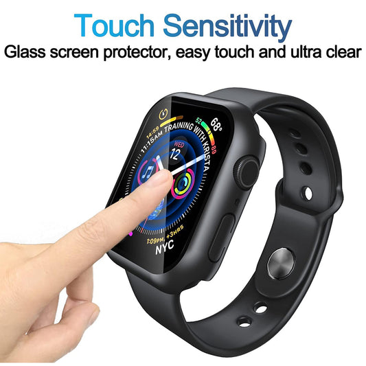 Etui Techsuit Defense360 Pro dla Apple Watch 7 41mm Series, czarne
