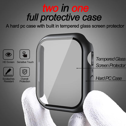 Etui Techsuit Defense360 Pro do Apple Watch 7 45mm Series, czarne