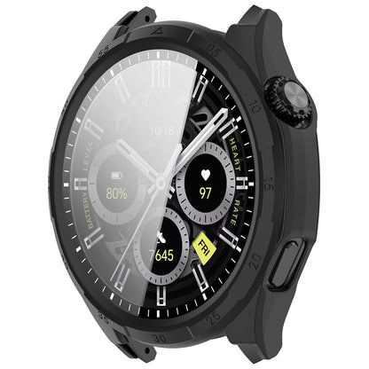 Techsuit Defense360 Pro Case for Honor Watch 6, Black