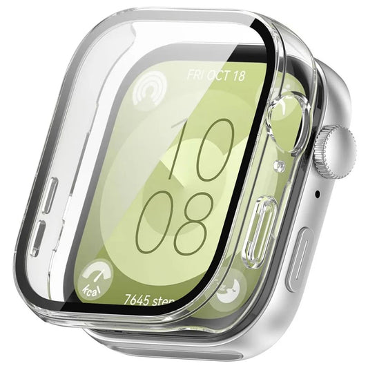 Etui Techsuit Defense360 Pro do Huawei Watch Fit 3, Przezroczyste